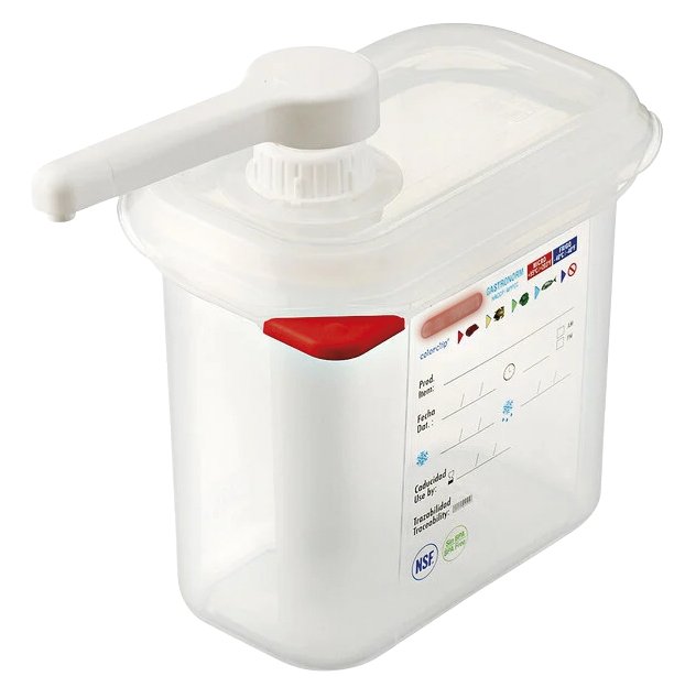 Dispensador de salsa con dosificador Fricosmos