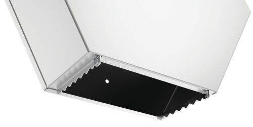 Dispensador inox hexagonal de papel higiénico Fricosmos