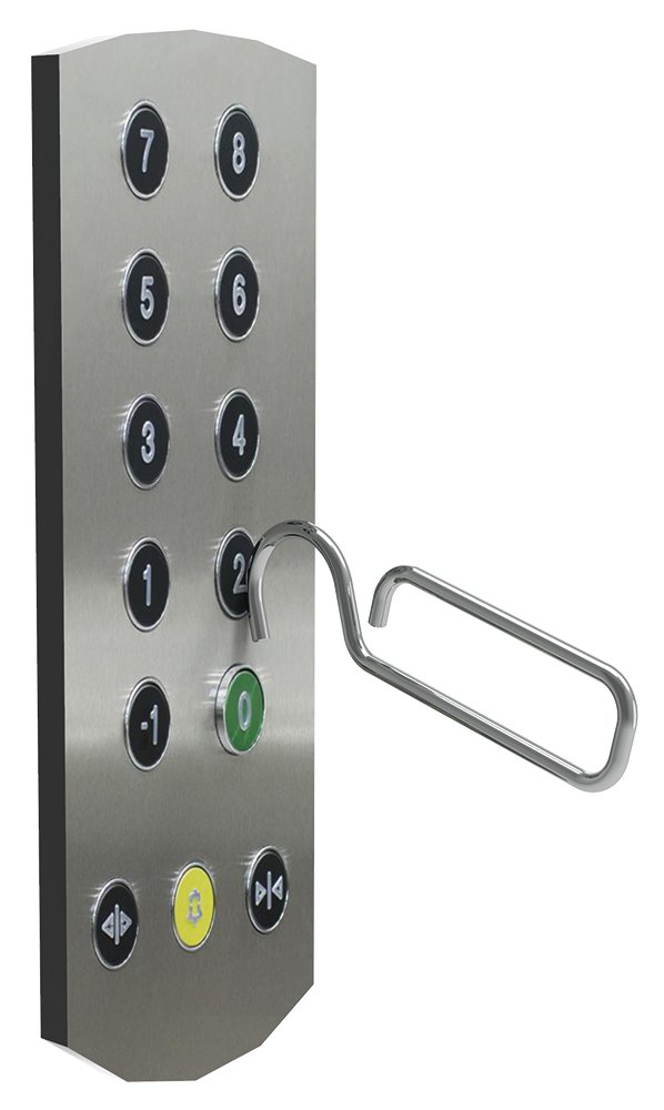 Dispositivo para abrir puertas sin contacto Fricosmos