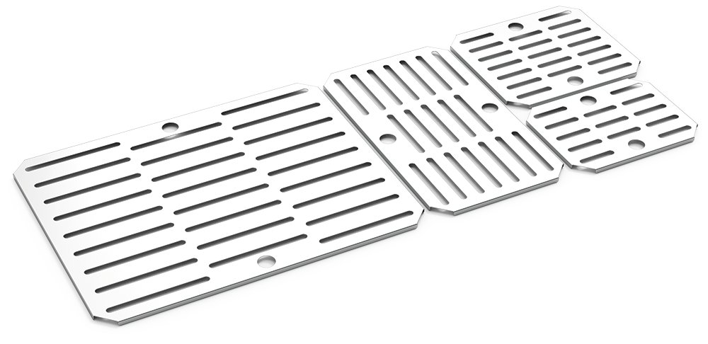 Doble fondo inox para cubeta Gastronorm Fricosmos 590x470x10 mm