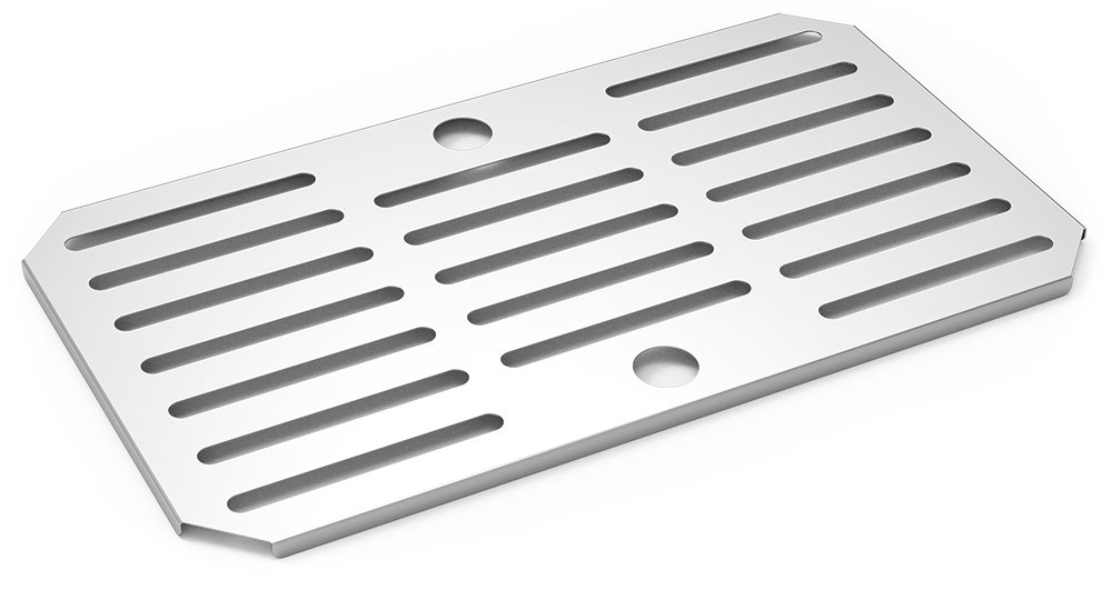 Doble fondo inox para cubeta Gastronorm Fricosmos 590x470x10 mm