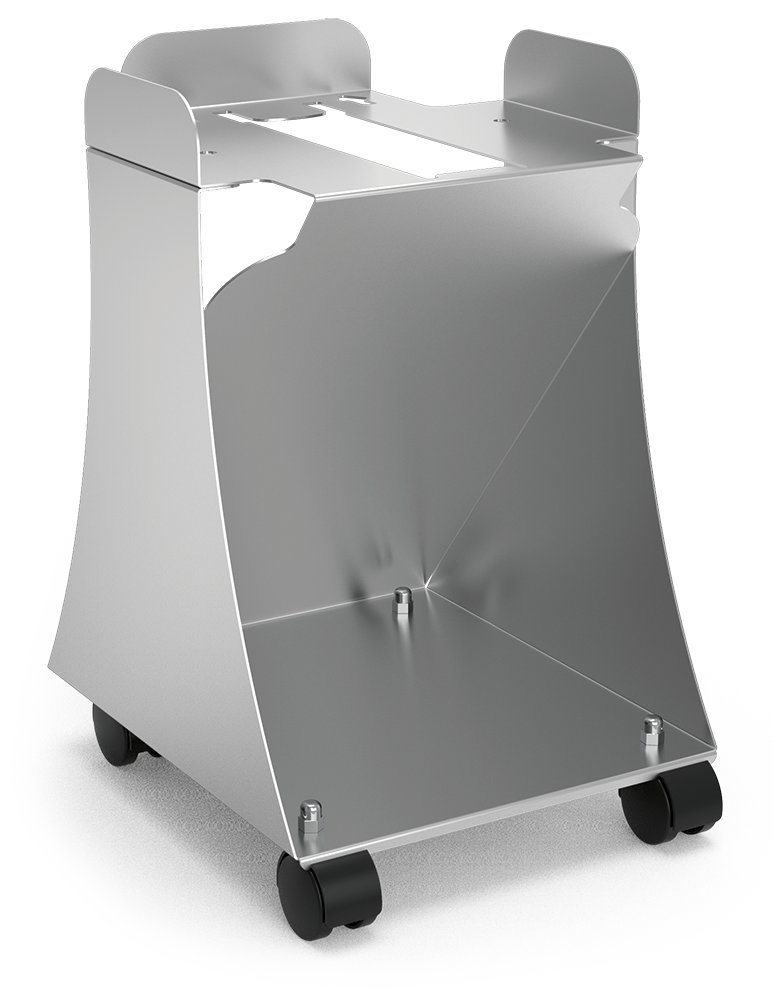 Elevador inox para cesta de supermercado Fricosmos 297x356x467 mm