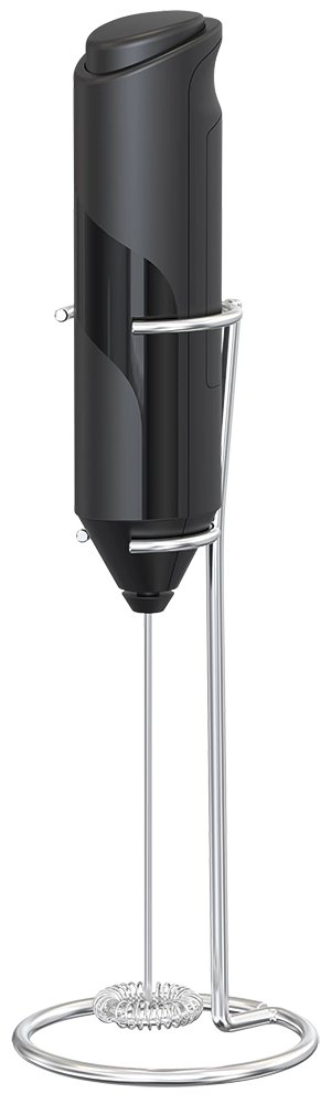 Espumador eléctrico manual mini con soporte Fricosmos