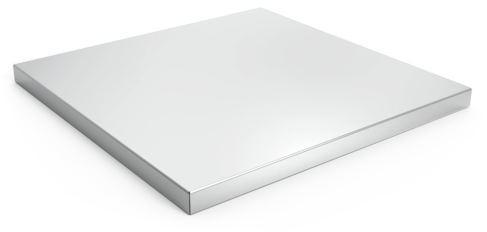 Estante liso para estantería inox Imagine Fricosmos 325x325x20 mm