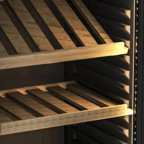Wooden shelves for Edenox wine display cabinet