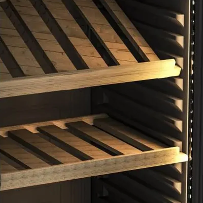 Wooden shelves for Edenox wine display cabinet