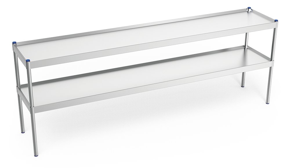 Estantería de sobremesa inox Fricosmos 991x391x677 mm