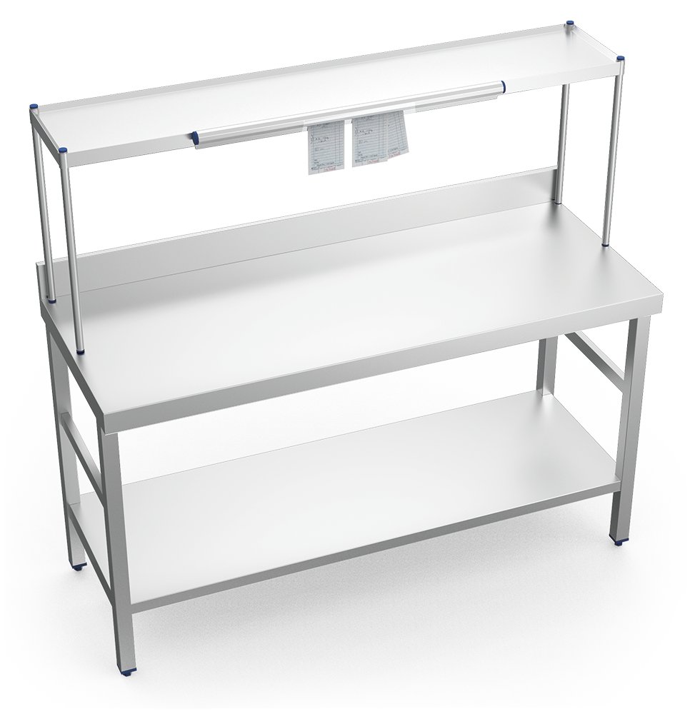 Estantería de sobremesa inox Fricosmos 991x391x677 mm