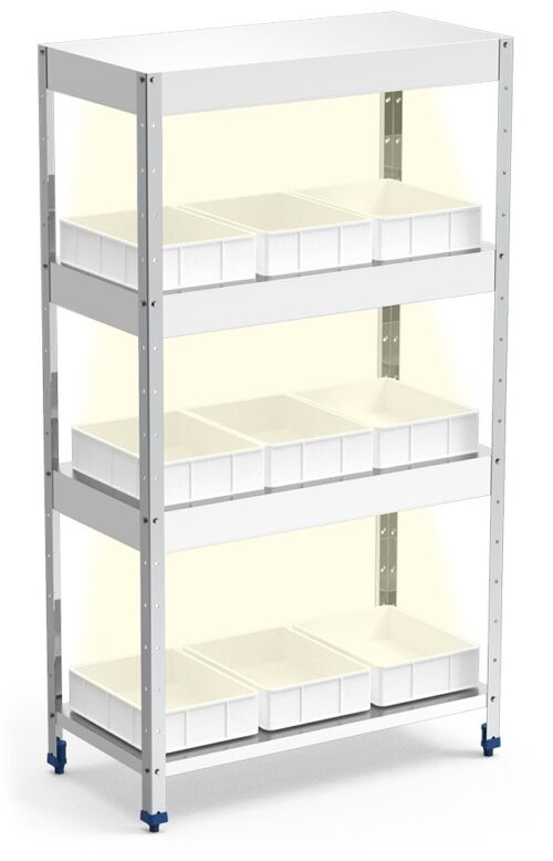 Estantería para huerto de interior vertical Grow Farming Fricosmos 1000x500x1750 mm