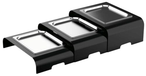 Expositor de bandejas neutro Línea Buffet Smart Fricosmos 476x338x110 mm