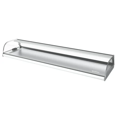 Expositor refrigerado encastrable Infrico VEB 8 CC de cristal curvo