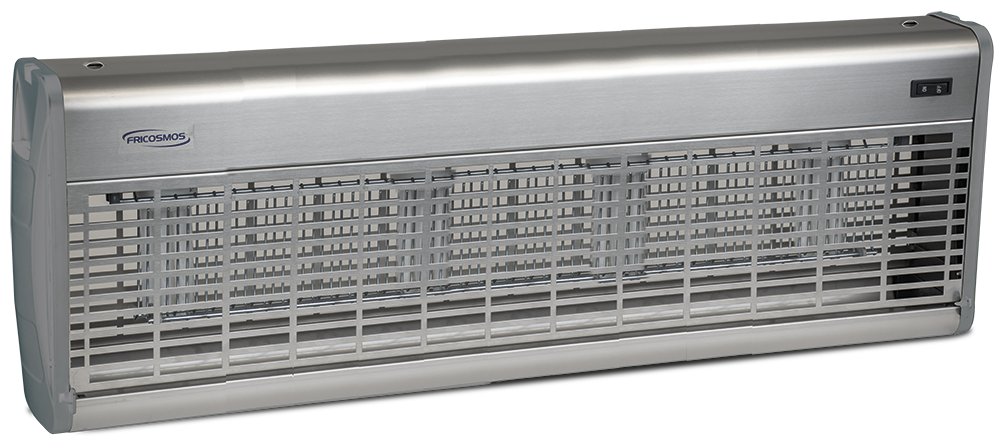 Exterminador de insectos inox parrilla eléctrica 240 m² Serie UK-240 LED Fricosmos