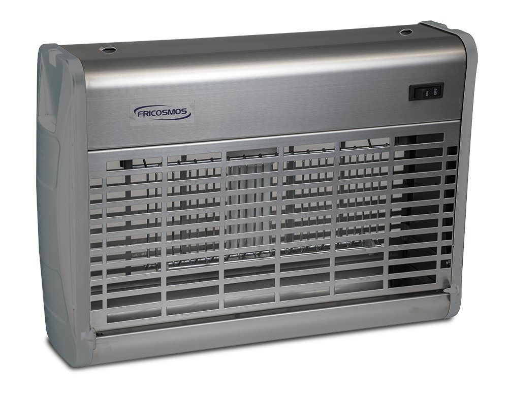 Exterminador de insectos inox parrilla eléctrica 50 m² Serie UK-50 LED Fricosmos