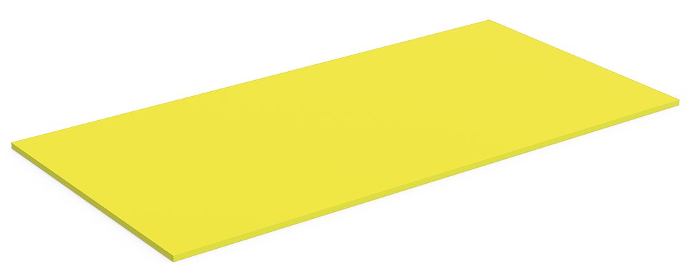 Fibra de corte de polietileno por planchas estándar Fricosmos 2000x1000x20 mm