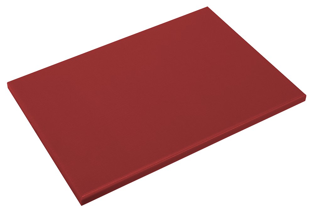 Fibra de corte de polietileno roja de alta densidad P500 Fricosmos 300x200x20 mm