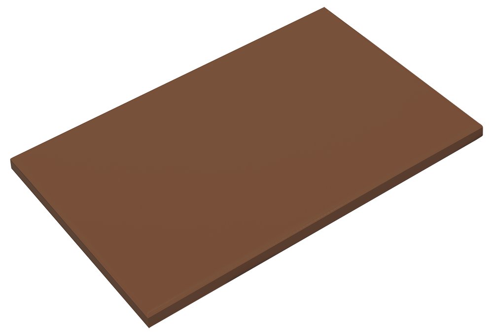 Fibra de corte estándar color chocolate Fricosmos 400x300x20 mm
