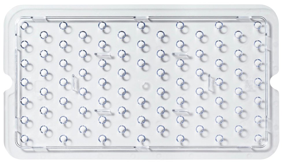 Fondo perforado para cubeta GN de copoliéster sin BPA Fricosmos 566x466x10 mm