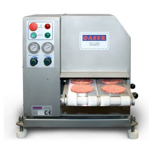 Gaser V-3000 SP Doble burger former: controls