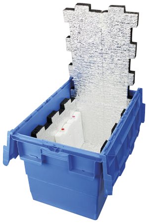Forro isotermo interior para cajas de reparto Fricosmos