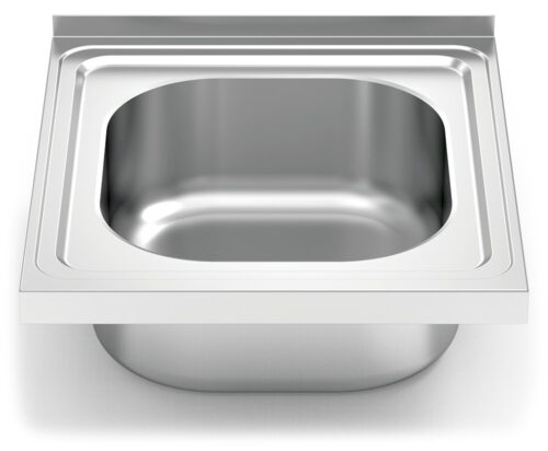 Fregadero inox para acoplar a mueble serie 500 1 cubeta Fricosmos 450x500 mm