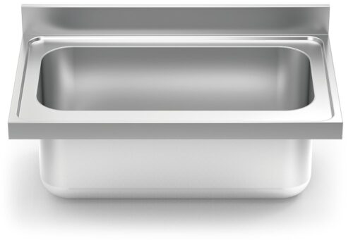 Fregadero inox para acoplar a mueble serie 600 1 cubeta gran capacidad Fricosmos 1000x600 mm