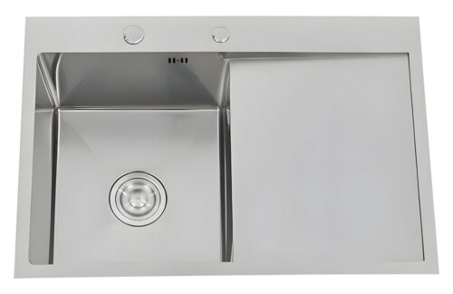 Fregadero Serie Urban 1 cubeta escurridor derecho 730x500x220 mm Fricosmos