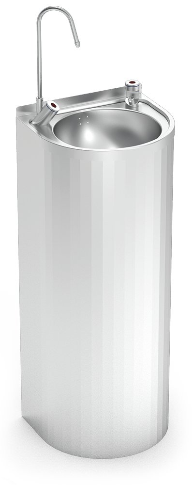 Fuente de agua de columna con grifo electrónico sin contacto Fricosmos