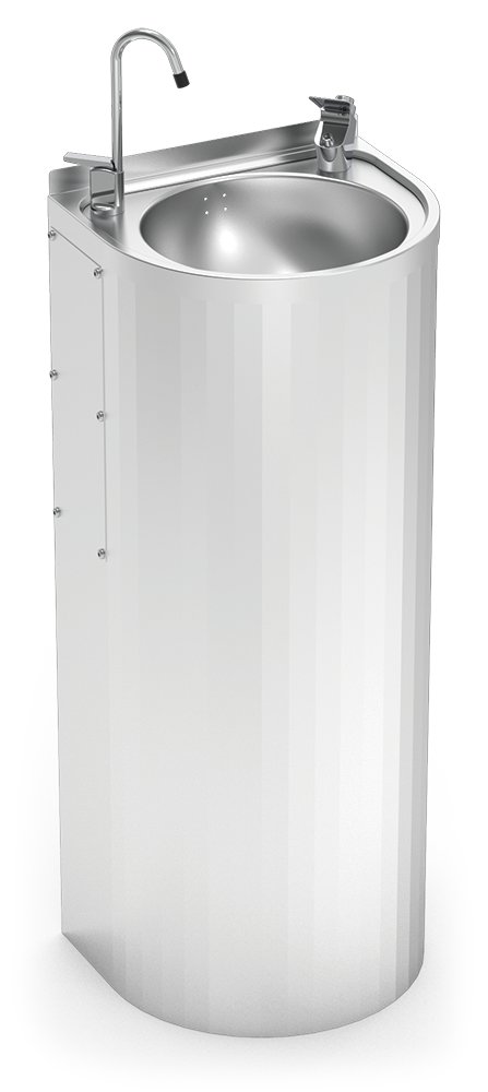 Fuente de columna para exteriores sin refrigeración Fricosmos