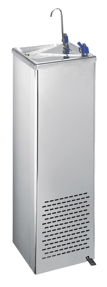 Fuente refrigerada de agua fría Cold con grifo a pedal Fricosmos