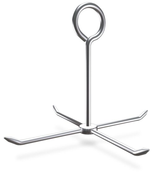 Gancho de varilla inox giratorio salchichero Fricosmos