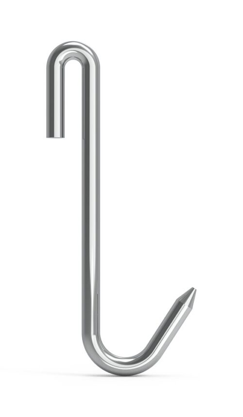 Gancho de varilla inox modelo J de alambre de 10 y 14 mm Fricosmos mm