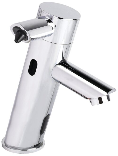 Grifo electrónico con dispensador de jabón integrado SPTAP Fricosmos