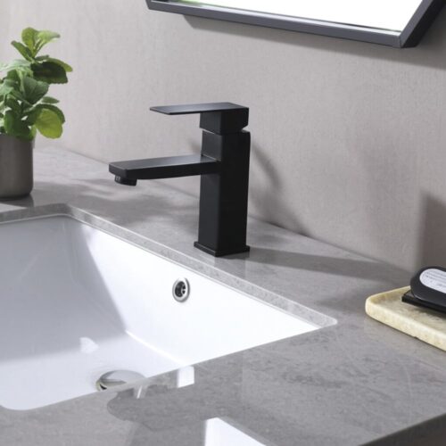 Grifo lavabo inoxidable Serie Merak BK Fricosmos 120x100 mm
