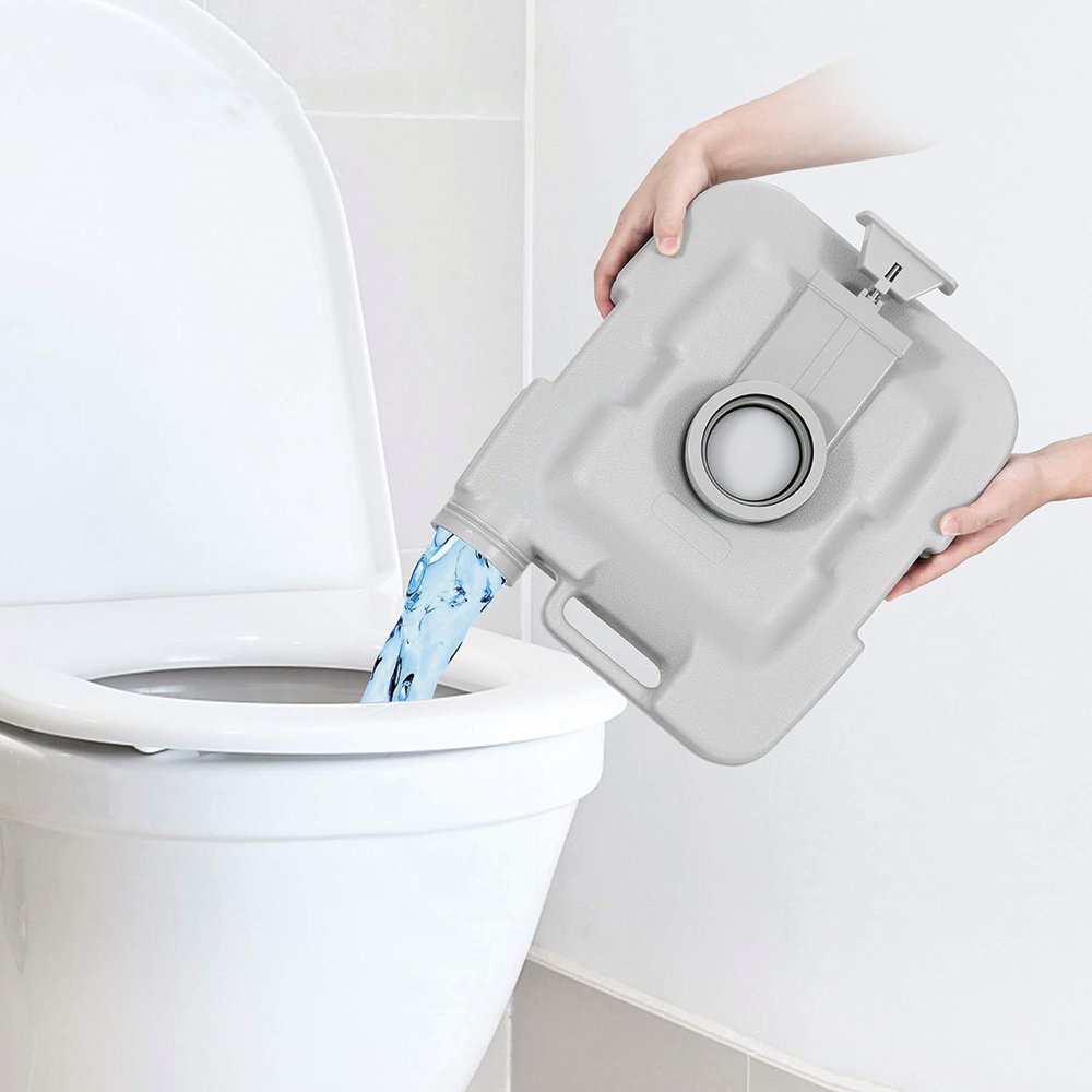 Inodoro portátil 20 l con depósito WC autónomo Fricosmos