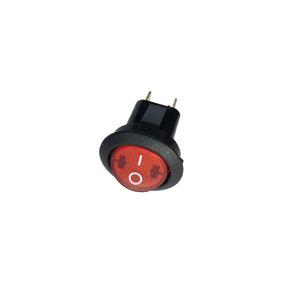 IN-216-01 round red on/off switch