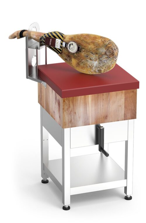 Jamonero para adosar a tajo con madera Fricosmos