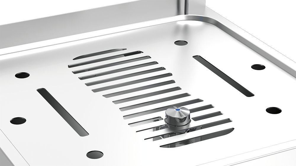 Lavabotas manual en acero inoxidable Fricosmos