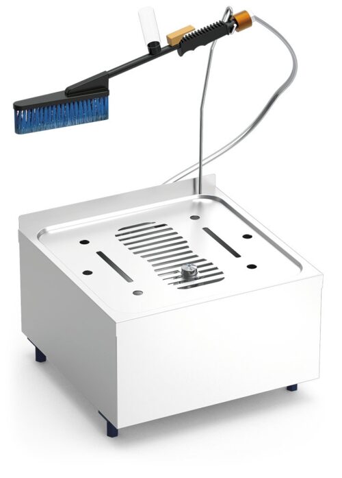 Lavabotas manual en acero inoxidable Fricosmos