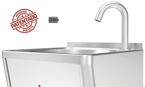 Lavamanos autónomo electrónico a batería Fricosmos