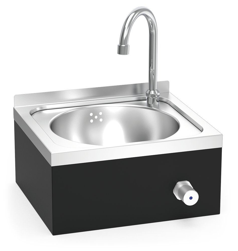 Lavamanos mural inox Serie Black Fricosmos