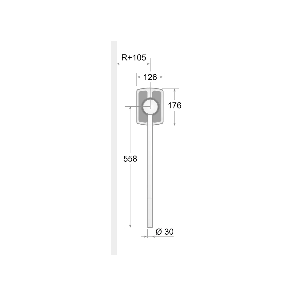 Maneta exterior 6200-E-I izquierda – imagen 2