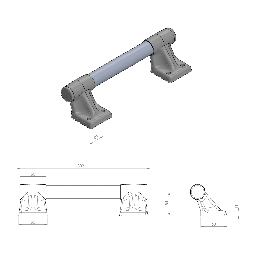 Fixed outer handle 7520-2340/75 – image 2