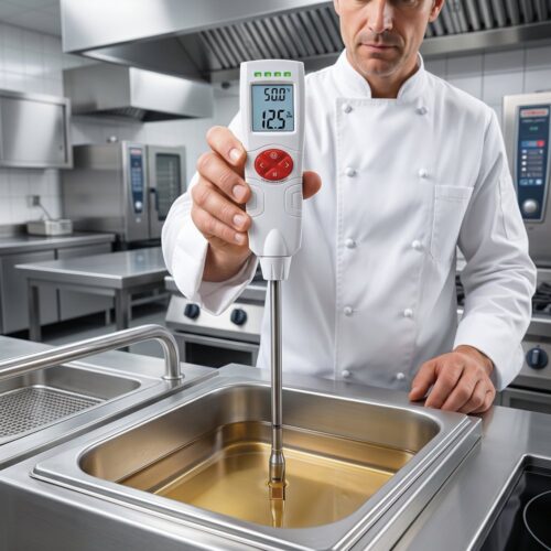 Medidor de compuestos polares calidad del aceite de fritura Fricosmos