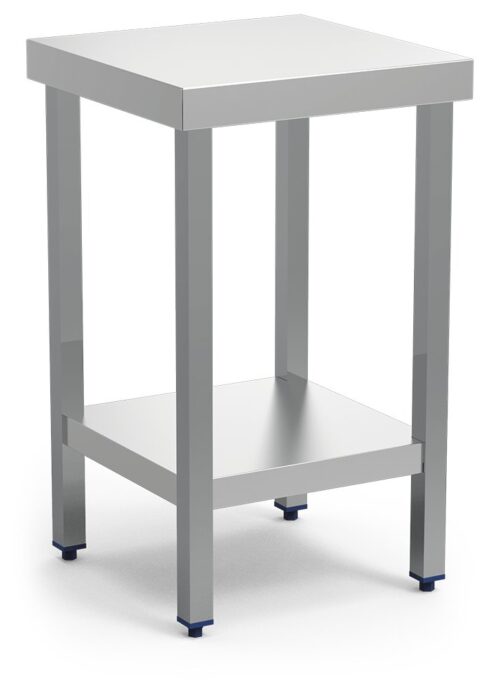 Mesa central con entrepaño especial maquinaria altura estándar Fricosmos 505x505x853 mm