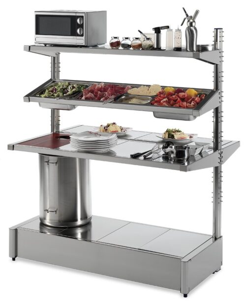 Mesa central de emplatado Imagine Fricosmos 764x1050x1700 mm