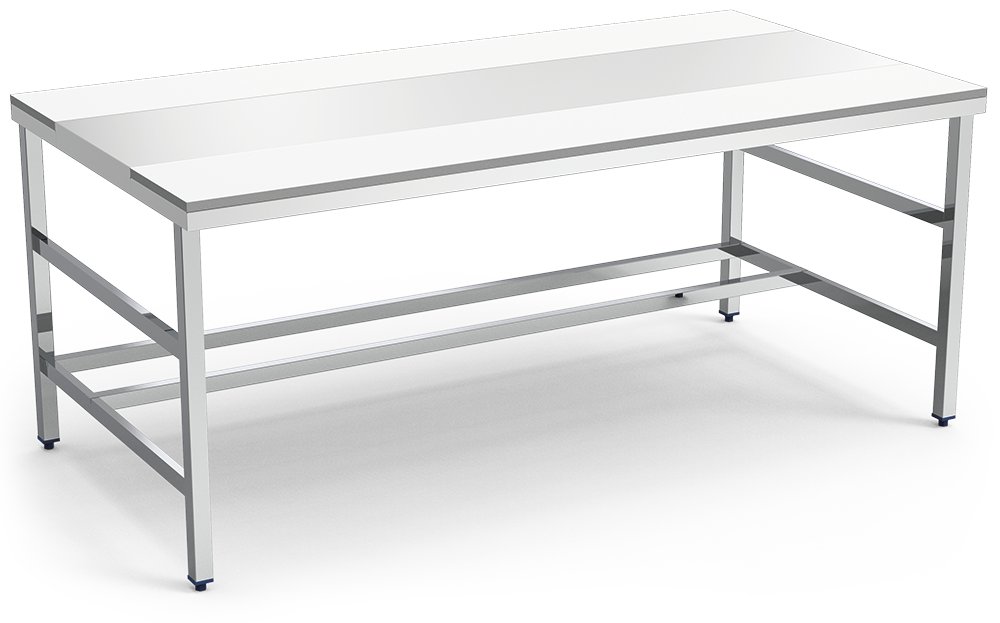 Mesa de despiece blanca Fricosmos 1500x1050x850 mm