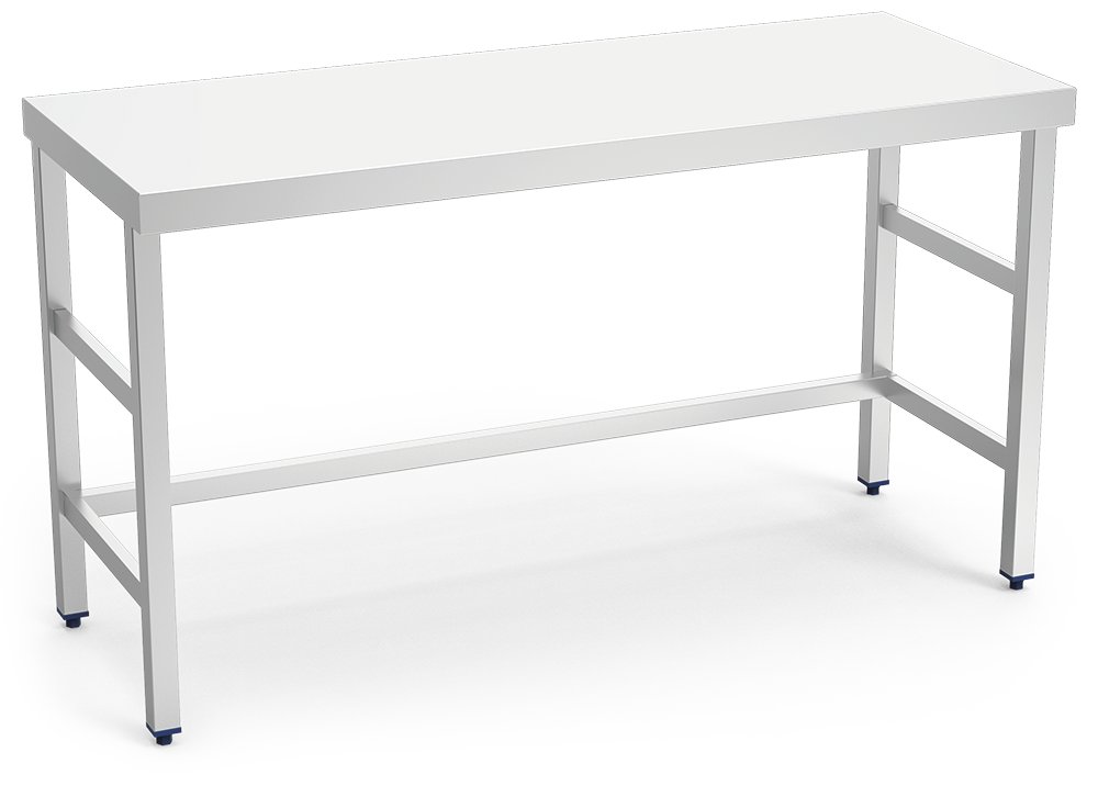 Mesa inox central Fricosmos 1000x500x850 mm
