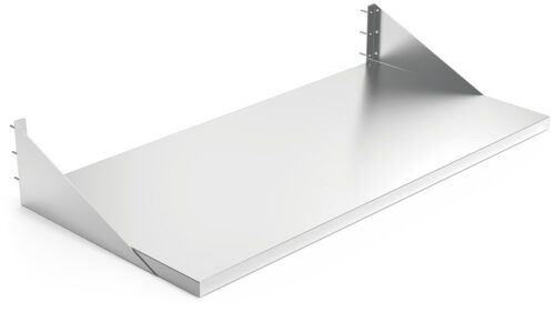 Mesa inox mural con cartelas Fricosmos 800x600x200 mm