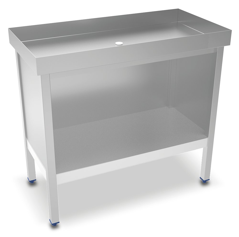 Mesa inox para exposición de marisco Fricosmos