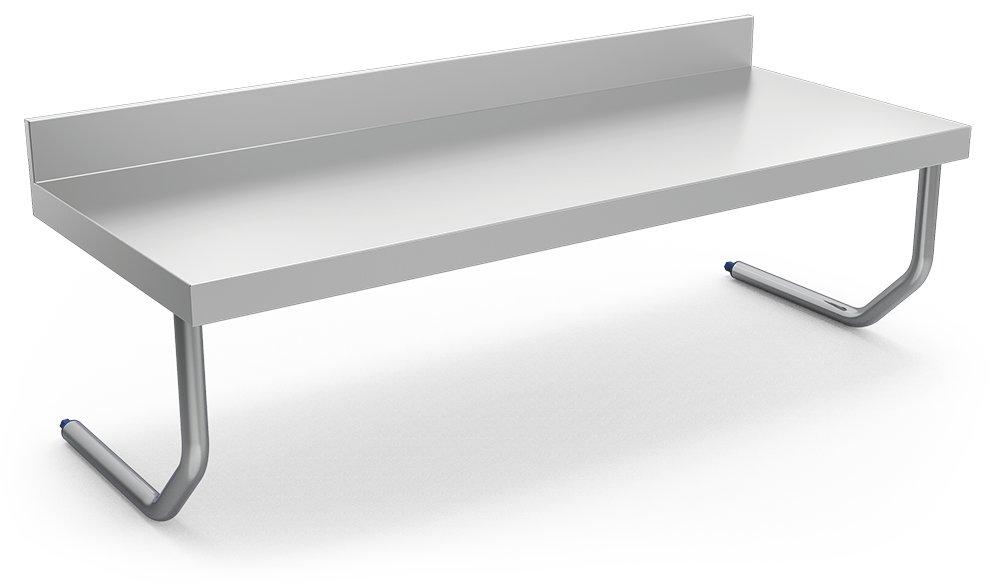 Mesa mural inox a pared Fricosmos 1000x500x450 mm